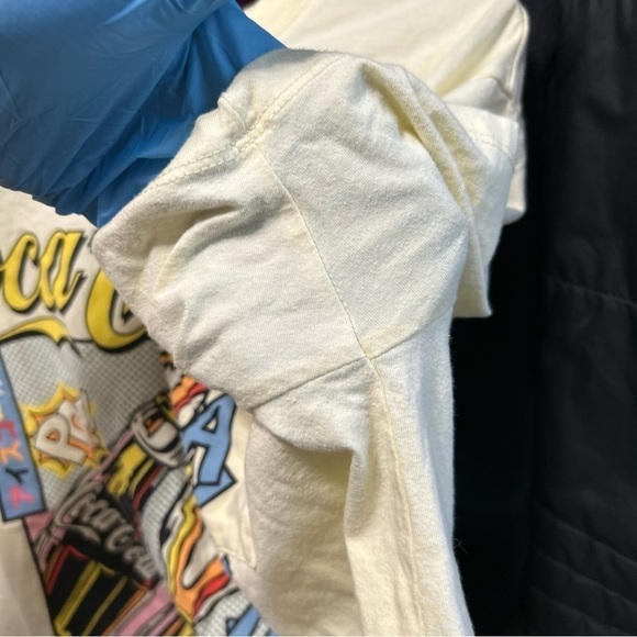 Coca-Cola Yellow Pop Art Cropped Graphic Tshirt Size Medium - "Janie" - Picture 14 of 16